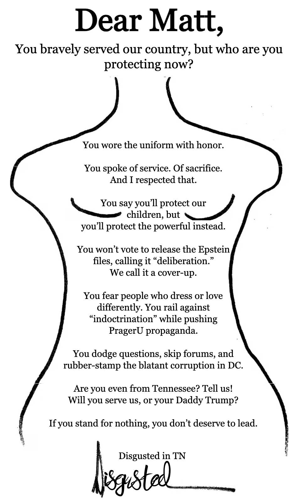 Letter to Jack Ciattarelli